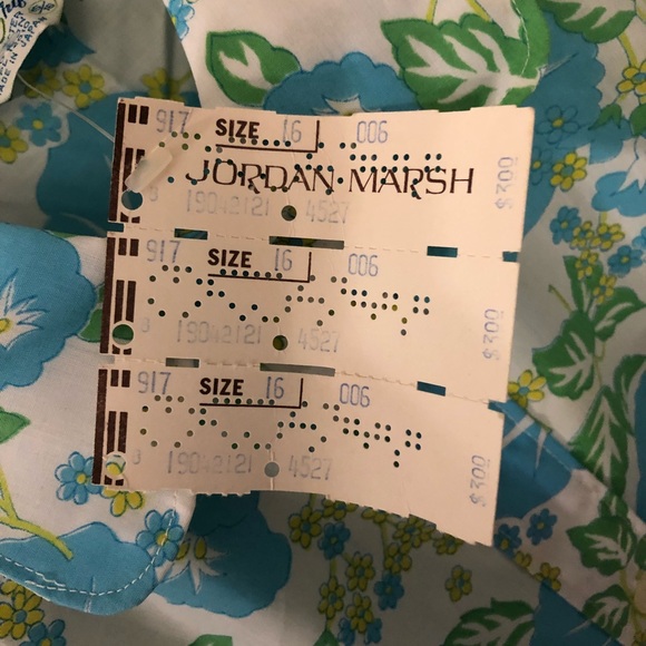 Vintage House Coat NWT Jordan Marsh - Picture 2 of 6